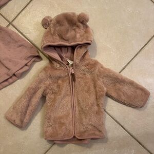 H&M Baby girl Winter teddy bear Hoodie